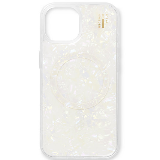 iPhone 16e / 15 / 14 / 13, MagSafe Pearlized White