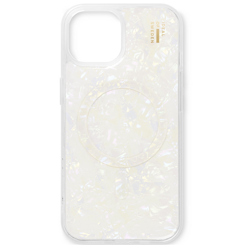 iPhone 16e / 15 / 14 / 13, MagSafe Pearlized White