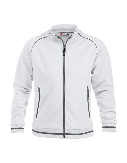 Clique Sportliche Unisex Sweatjacke mit Stehkragen 'Craig'