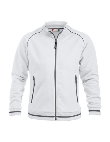 Clique Sportliche Unisex Sweatjacke mit Stehkragen 'Craig'