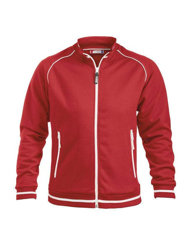 Clique Sportliche Unisex Sweatjacke mit Stehkragen 'Craig'