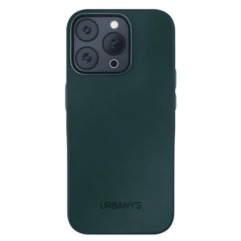 iPhone 16 Pro, Veganes Leder, Petrol