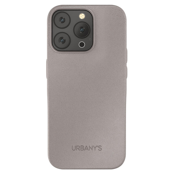 iPhone 16 Pro, Veganes Leder, Taupe