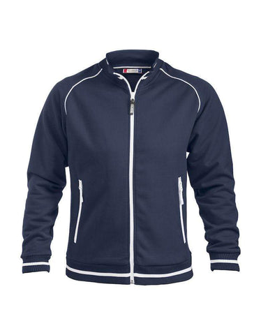 Clique Sportliche Unisex Sweatjacke mit Stehkragen 'Craig'