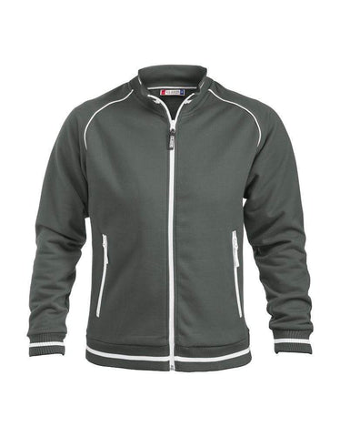 Clique Sportliche Unisex Sweatjacke mit Stehkragen 'Craig'