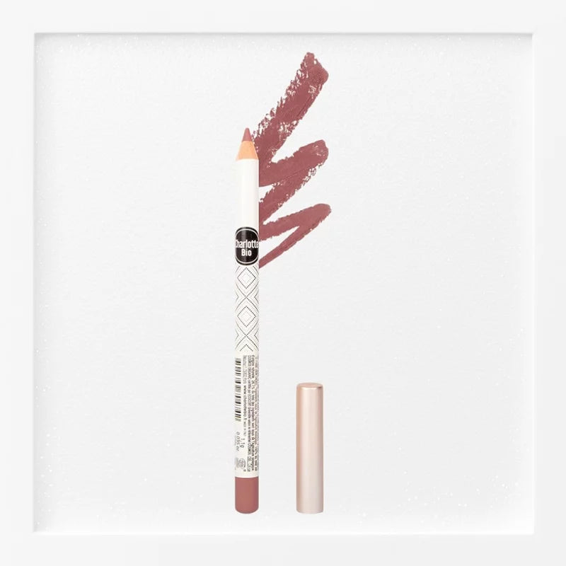 Lippenkonturenstift mit langem Halt Vintage Pink BIO - 1.1g - Charlotte Bio