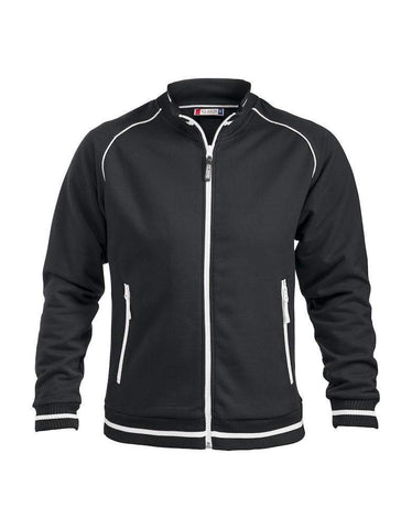 Clique Sportliche Unisex Sweatjacke mit Stehkragen 'Craig'