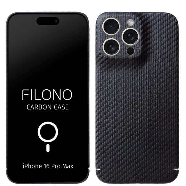 iPhone 16 Pro Max, MagSafe Carboncover schwarz