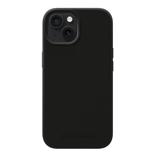 iPhone 16e / 15 / 14 / 13, MagSafe Silikon Black