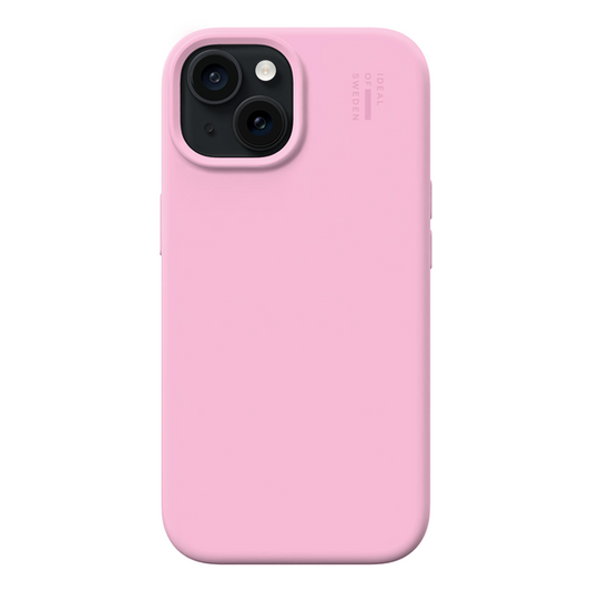 iPhone 16e / 15 / 14 / 13, MagSafe Silikon Bubble Gum Pink