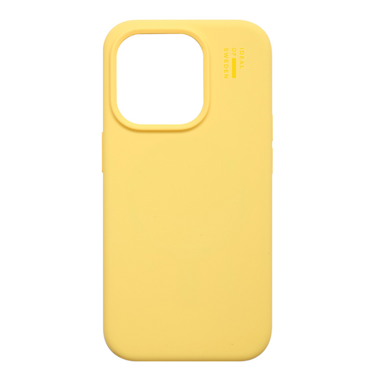 iPhone 16e / 15 / 14 / 13, MagSafe Silikon Soft Lemon