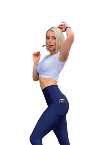 SportyFit - Біла футболка - Ідеально для фітнесу! 👕✨