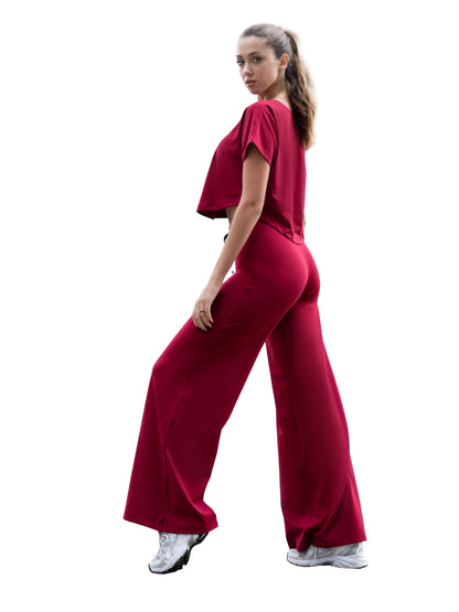 097 Yoga - Bordeaux T-Shirt - Comodidad Perfecta ☀️