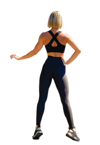 101 - Enkel Korsad Sport-BH - Snygg & Chic 🖤✨