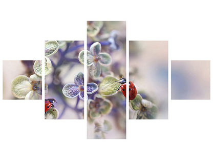 Leinwandbild 5-teilig Fragile