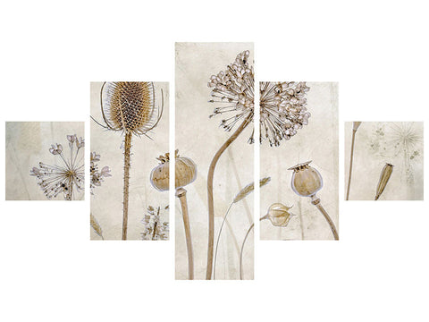 Leinwandbild 5-teilig Growing Old