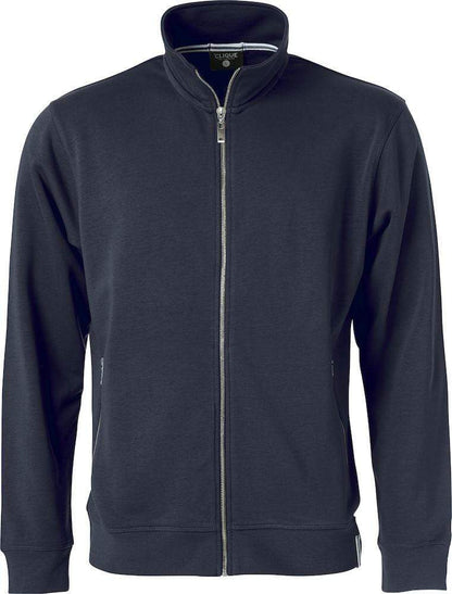 Clique Herren French Terry Sweatjacke mit Stehkragen 'Classic FT Jacket'