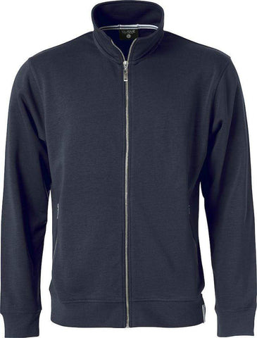 Clique Herren French Terry Sweatjacke mit Stehkragen 'Classic FT Jacket'