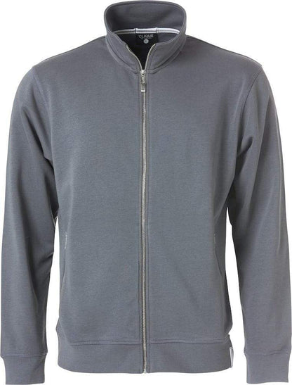 Clique Herren French Terry Sweatjacke mit Stehkragen 'Classic FT Jacket'
