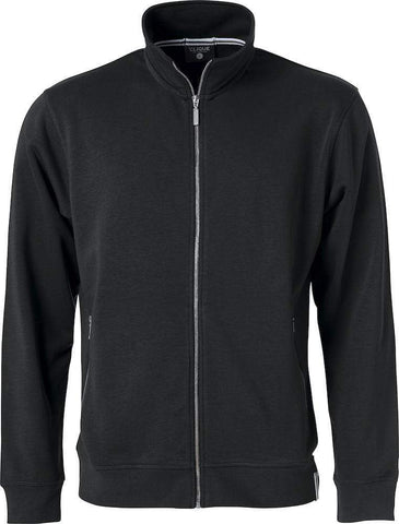 Clique Herren French Terry Sweatjacke mit Stehkragen 'Classic FT Jacket'