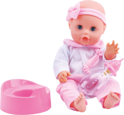 Puppe 33 cm mit Töpfchen