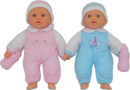 Puppe 28 cm Zwillinge