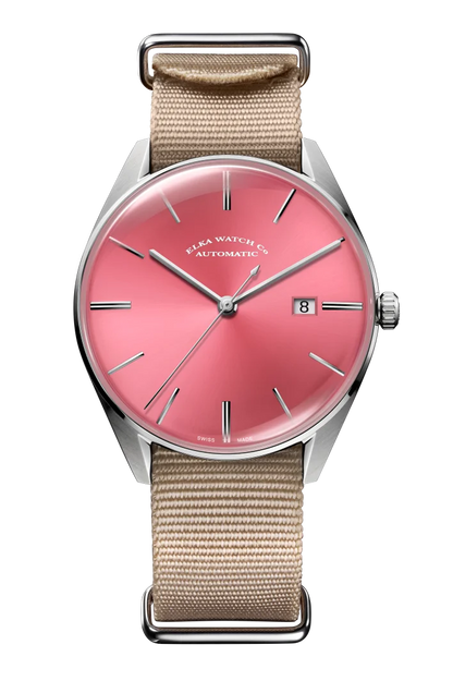 Elka Relógio - Malha de Ouro Rosa - Elegante e Elegante ⌚✨