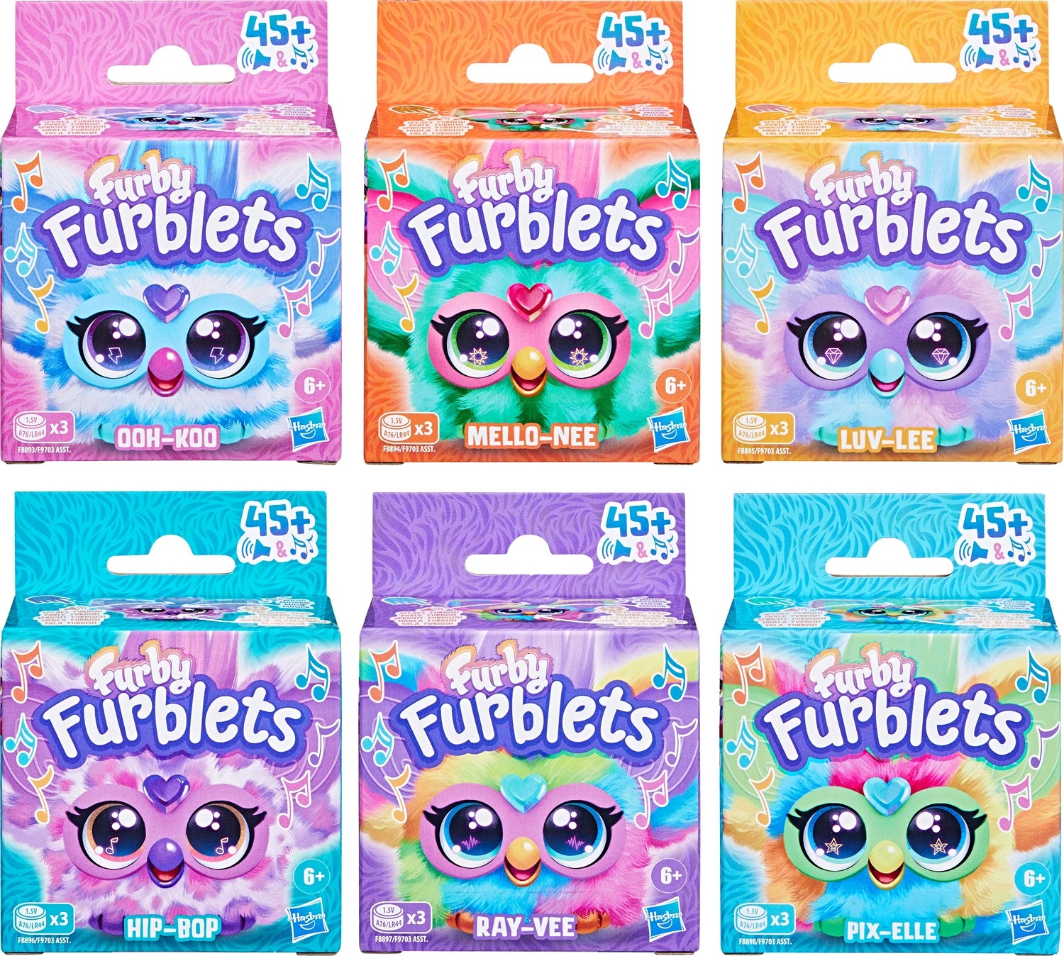 Furby Fur Furblets ass.