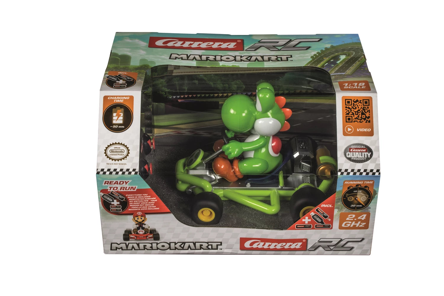 Carrera R/C M. Kart Pipe Yoshi