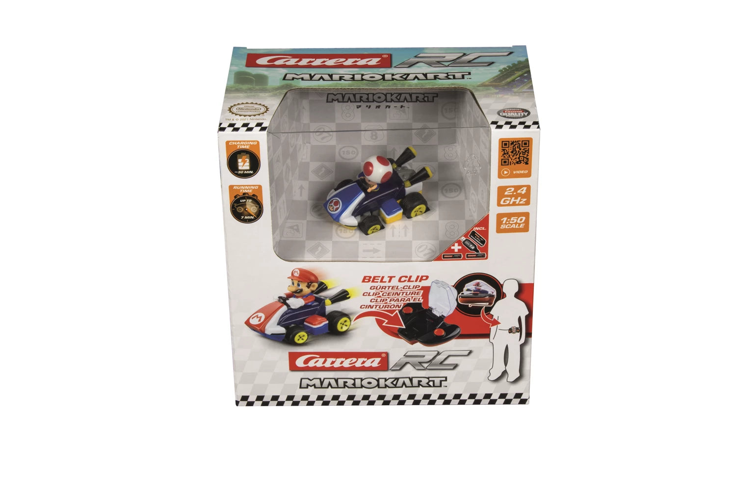 1:50 R/C Mini Mario Kart Toad