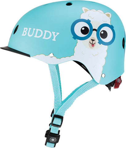 Globber | Kinderhelm | Elite Lights | XS-S | Sky Blue Buddy