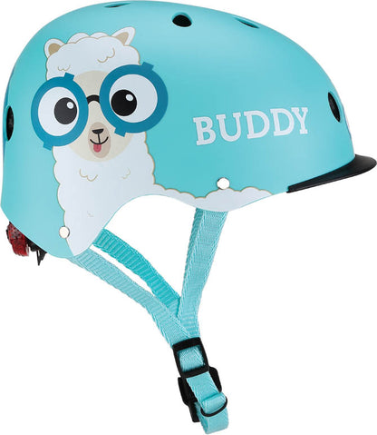 Globber | Kinderhelm | Elite Lights | XS-S | Sky Blue Buddy