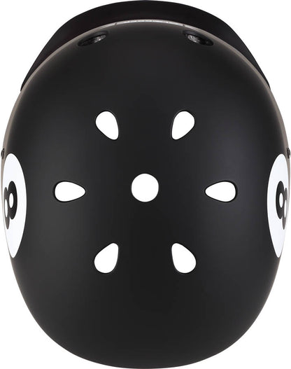 Globber | Kinderhelm | Elite Lights | XS-S | Black 8 ball