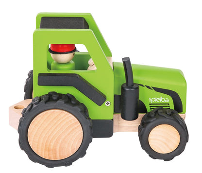 Traktor mit Figur 100% FSC