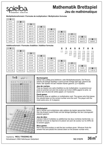 Mathematik Brettspiel