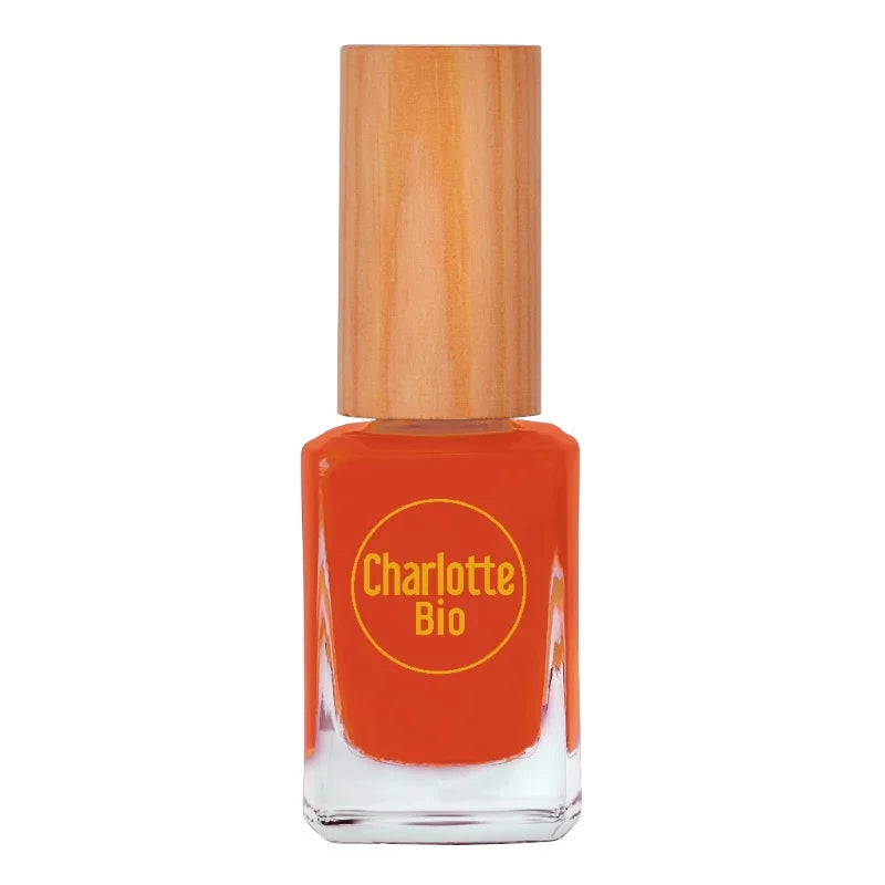 Nagellack glänzend orange rust - 10ml - Charlotte Bio