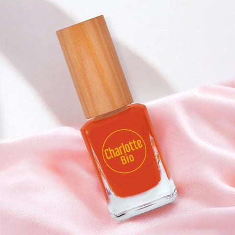 Nagellack glänzend orange rust - 10ml - Charlotte Bio