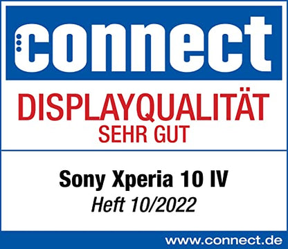 Sony Xperia 10 IV (5G Smartphone, 6 Zoll, OLED-Display , Dreifach-Kamera, 3,5-mm-Audioanschluss, 5.000mAh Akku, Dual SIM hybrid) 24+6 Monate Garantie [Amazon Exklusiv] lavendel