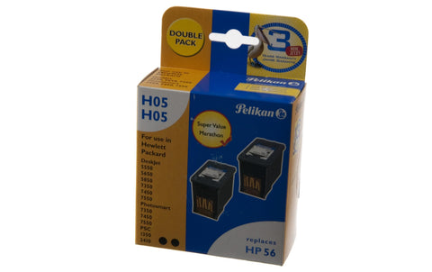 Pelikan Tintenset HP Nr. 56 (C9502AE) 2x Black