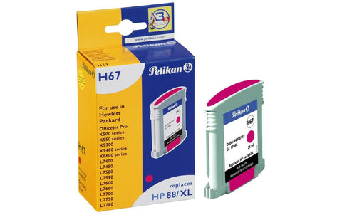 Pelikan Tinte HP Nr. 88XL (C9392AE) Magenta