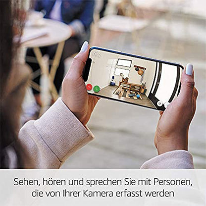Ring Außenkamera Akku (Stick Up Cam Battery) | Überwachungskamera aussen mit 1080p-HD-Video, WLAN, witterungsbeständig, geeignet für Haus & Grundstück, Alexa-kompatible Sicherheitskamera | 2 Kameras