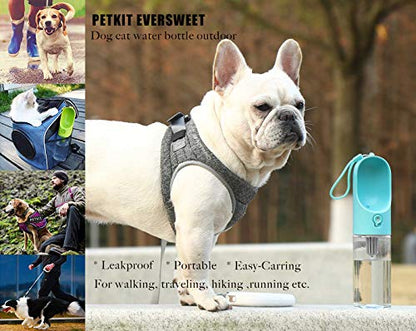 PETKIT P008 EVERSWEET Hundetrinkflasche für Hund, unterwegs, Leckdichte Outdoor Trinkflasche - 400ml