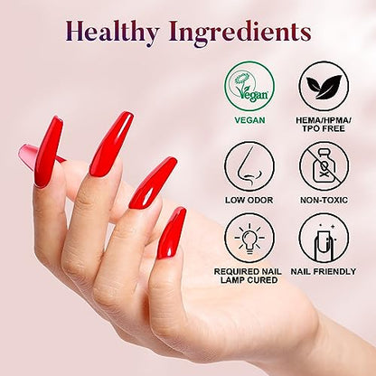 AIMEILI No Wipe Matte Top Coat Überlack UV LED Gellack Gel Nagellack Gel Nail Polish 10ml