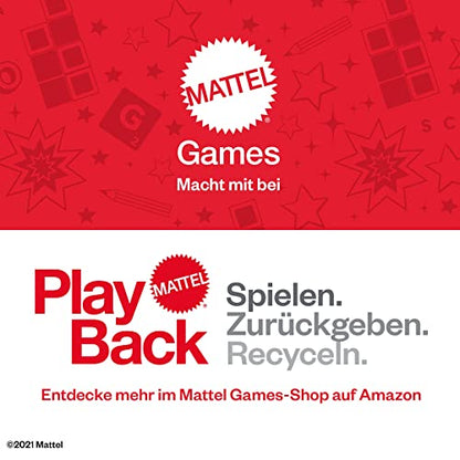 Mattel Games W2087 - UNO Kartenspiel und Gesellschaftspiel, geeignet für 2 - 10 Spieler, Kartenspiele und Gesellschaftsspiele ab 7 Jahren