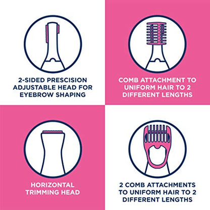 Veet Präzisions-Trimmer Beauty Styler, für Damen, für empfindliche Haut
