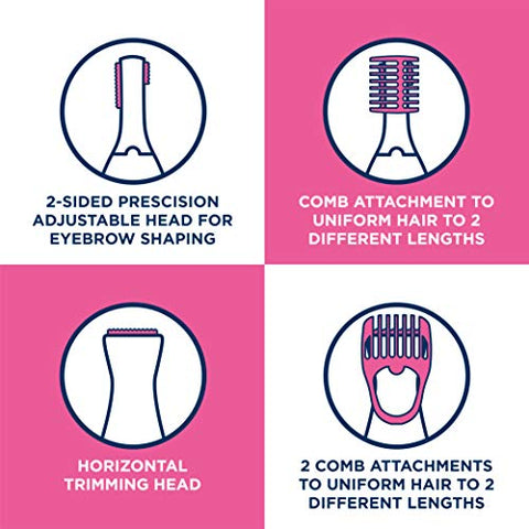 Veet Präzisions-Trimmer Beauty Styler, für Damen, für empfindliche Haut