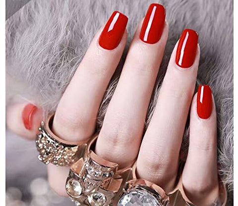 Vishine 6 x Gel-Nagellack, semi-permanent, Serie Dunkelrot, Burgunderrot, Soak Off, UV, LED, Gel, Polish für Nail Art