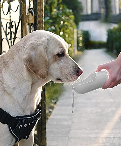 PETKIT EVERSWEET Tragbare Trinkflasche für Hund, Haustiere,BPA frei, Wasserschüssel-400ml