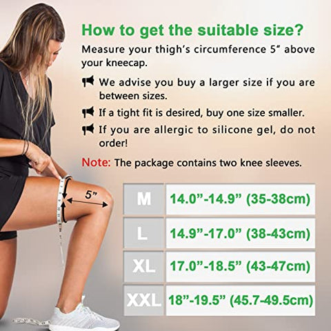 beister Kompression Kniebandage Männer & Damen, Sport Knieschoner, Kniestütze, Medizinischer Knieschützer, Knie Wärmer für Laufen,Meniskusriss,ACL,Arthrose,Gelenkschmerzlinderung（Paar）