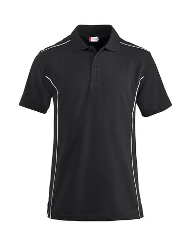 Clique Herren Polo-Shrit mit Kontrast Streifen 'New Conway'